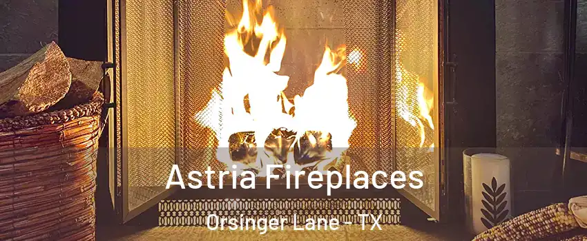 Astria Fireplaces Orsinger Lane - TX