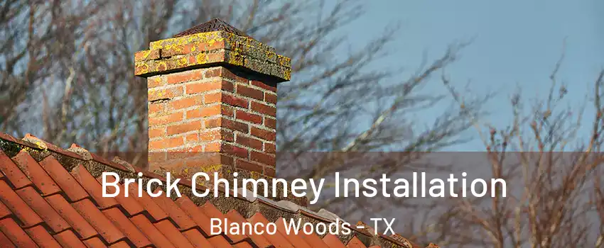 Brick Chimney Installation Blanco Woods - TX