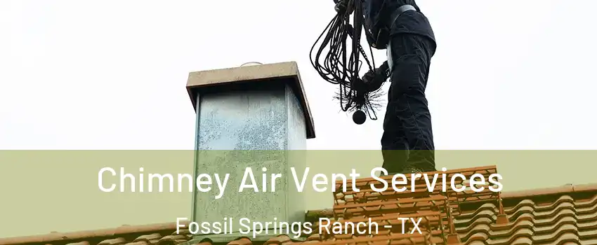 Chimney Air Vent Services Fossil Springs Ranch - TX