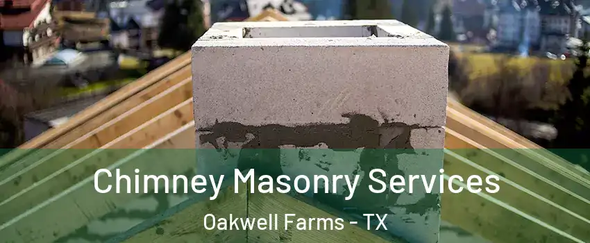 Chimney Masonry Services Oakwell Farms - TX