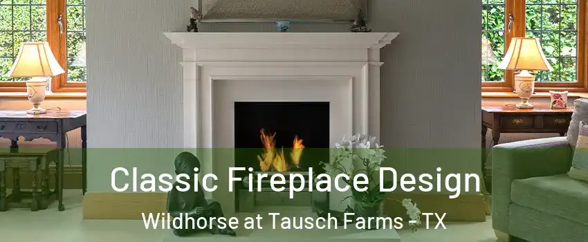 Classic Fireplace Design Wildhorse at Tausch Farms - TX