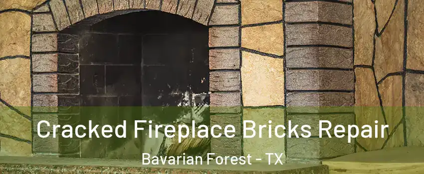 Cracked Fireplace Bricks Repair Bavarian Forest - TX