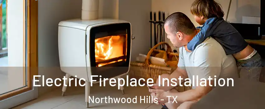Electric Fireplace Installation Northwood Hills - TX