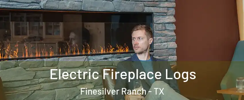 Electric Fireplace Logs Finesilver Ranch - TX