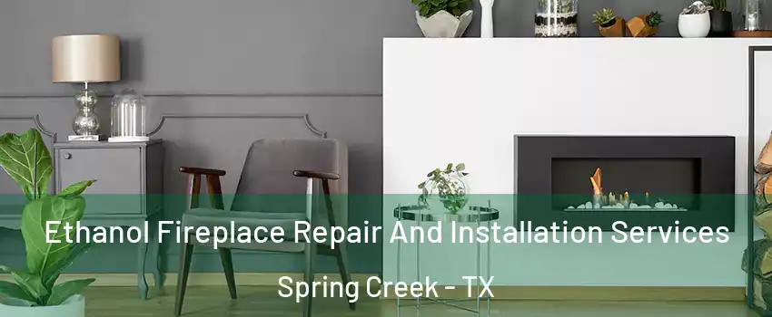 Ethanol Fireplace Repair And Installation Services Spring Creek - TX