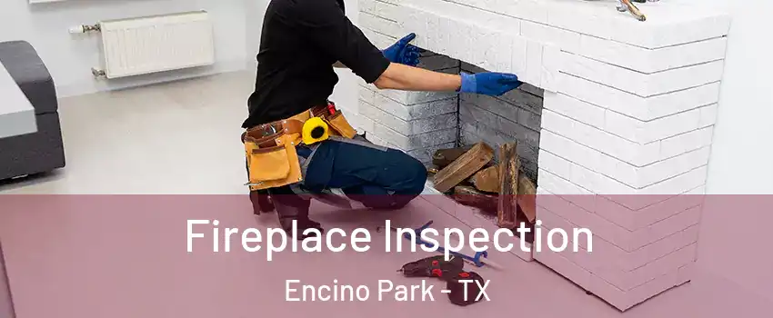 Fireplace Inspection Encino Park - TX