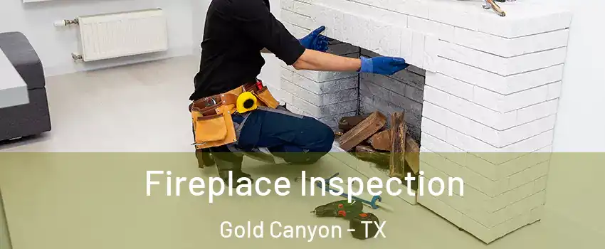 Fireplace Inspection Gold Canyon - TX