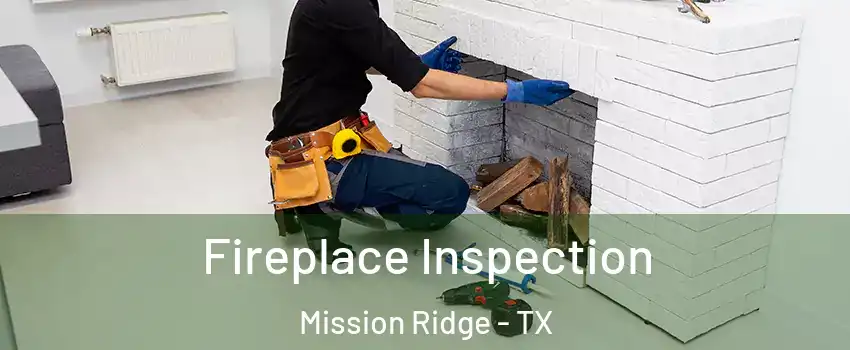 Fireplace Inspection Mission Ridge - TX