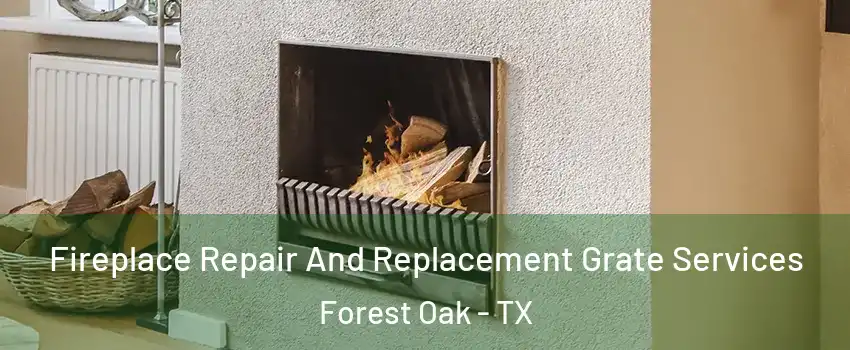 Fireplace Repair And Replacement Grate Services Forest Oak - TX