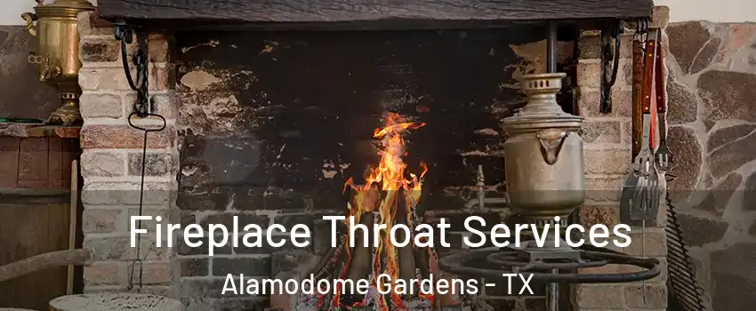 Fireplace Throat Services Alamodome Gardens - TX