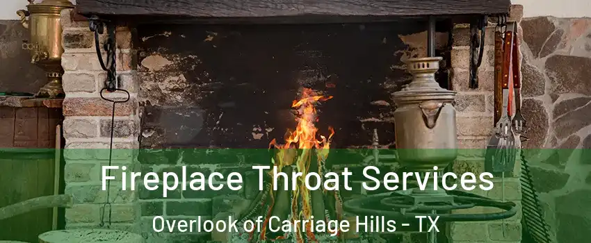 Fireplace Throat Services Overlook of Carriage Hills - TX