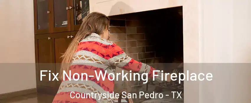 Fix Non-Working Fireplace Countryside San Pedro - TX