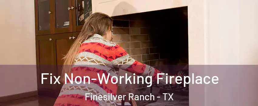 Fix Non-Working Fireplace Finesilver Ranch - TX