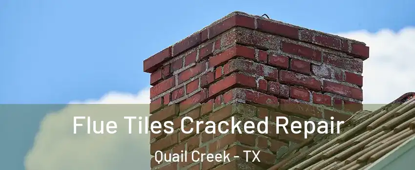 Flue Tiles Cracked Repair Quail Creek - TX