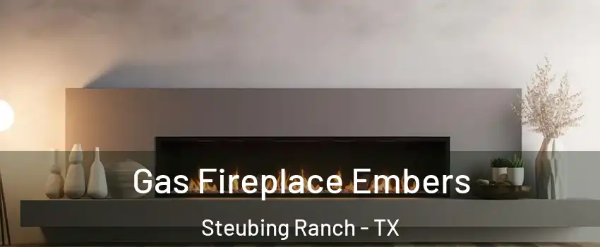 Gas Fireplace Embers Steubing Ranch - TX