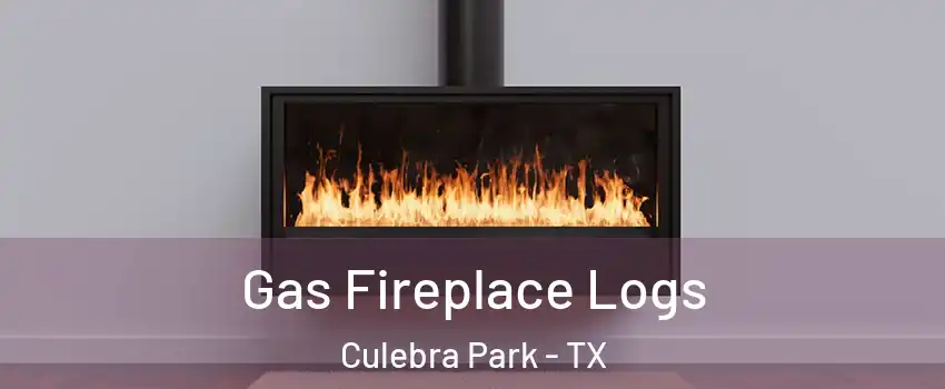 Gas Fireplace Logs Culebra Park - TX