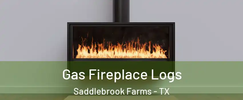 Gas Fireplace Logs Saddlebrook Farms - TX