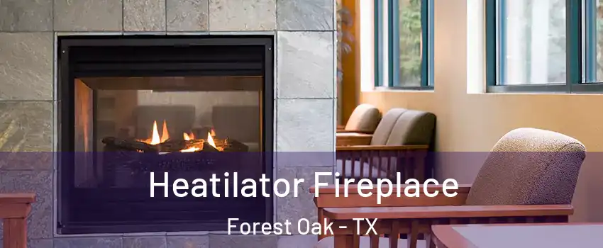 Heatilator Fireplace Forest Oak - TX