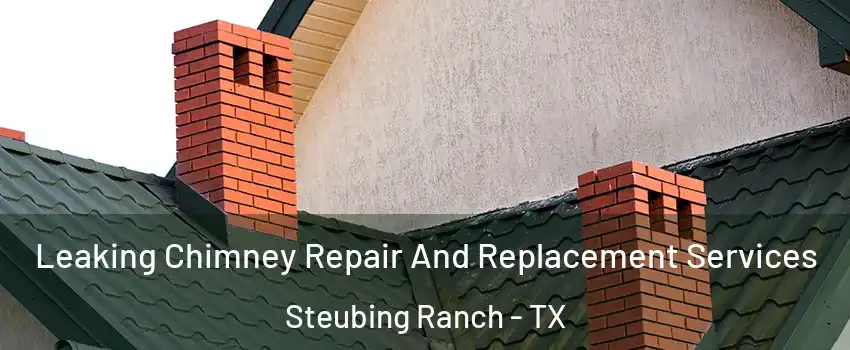Leaking Chimney Repair And Replacement Services Steubing Ranch - TX