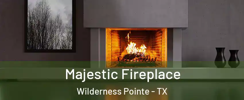 Majestic Fireplace Wilderness Pointe - TX