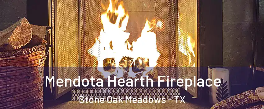 Mendota Hearth Fireplace Stone Oak Meadows - TX