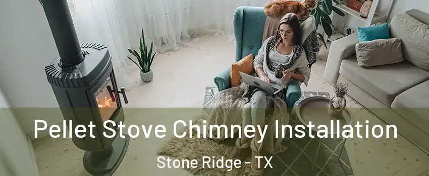 Pellet Stove Chimney Installation Stone Ridge - TX