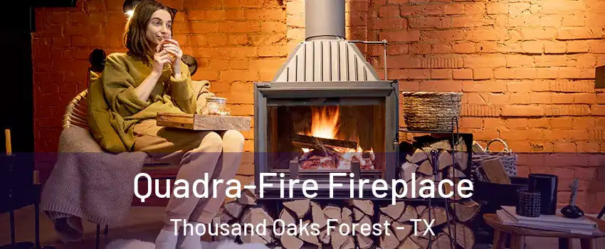 Quadra-Fire Fireplace Thousand Oaks Forest - TX