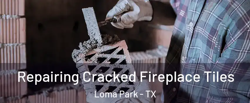 Repairing Cracked Fireplace Tiles Loma Park - TX