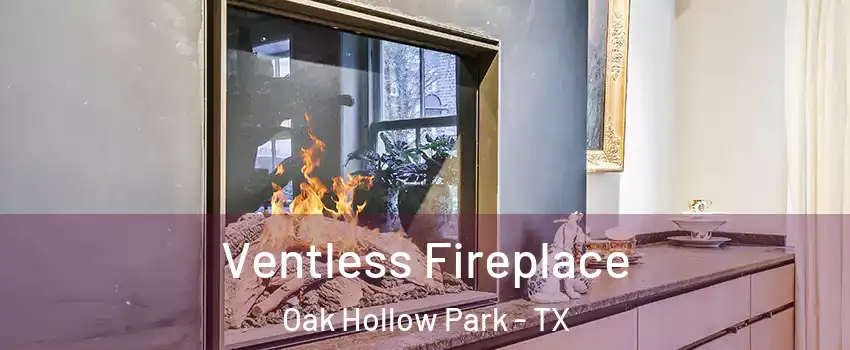 Ventless Fireplace Oak Hollow Park - TX