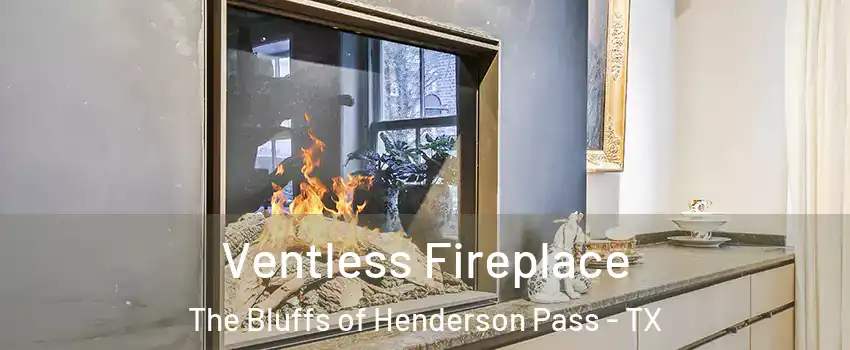 Ventless Fireplace The Bluffs of Henderson Pass - TX